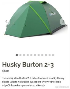 Predam novy stan Husky Burton 2-3 - 3