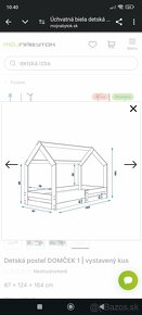 Detská posteľ "domček" - 3