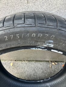 Na predaj Dunlop 275/40 R20 - 3