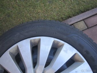 16" pl. disky Octavia 4 so zimnimy pneu 205/60R16 Sava eski - 3