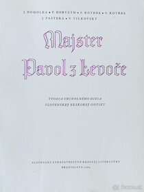 Retro kniha Majster Pavol z Levoče, z roku 1964 - 3