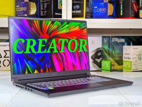 MSI CREATOR 17 | ZÁRUKA 24M | 4K UHD 120Hz 17,3" | 32GB RAM - 3