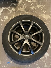 Disky Borbet + Pneumatiky 195/55 r15 6,5J 4x100 ET40 - 3