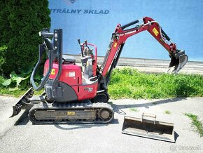 Yanmar ViO10 minibager 1150 kg rýpadlo, záruka - 3