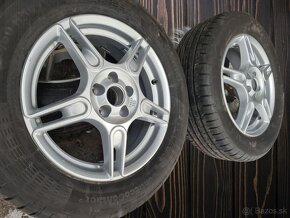 Alu kola disky Volkswagen golf Caddy 5x100 6x16 - 3