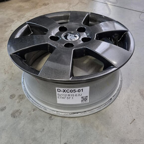 Originál Škoda DEIMOS disky 5x112 R15 ET47 - 3