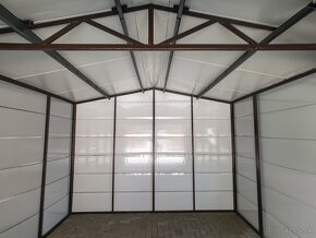 Garáž 3.5x6m, zateplená, izolovaná sendvičovým panelom - 3