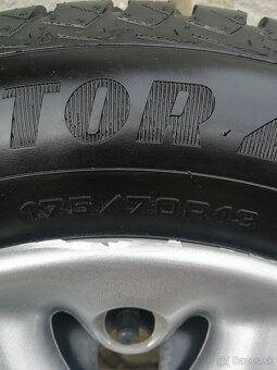 175 / 70 / R13  Goodyear celoročné + disky 4x100 - 3