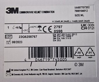 Lesnícky set 3M PELTOR G3000NOR51V5C - 3