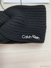 Čierna čelenka Calvin Klein, nová - 3