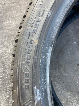 Zimné pneumatiky Dunlop 225/45 R18 Zánovný stav - 3