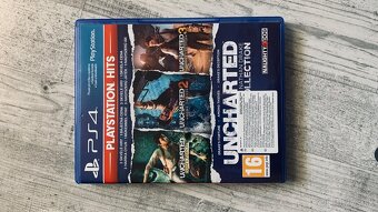 PlayStation 4 Slim 1TB + 2ks DualShock ovládač + Uncharted - 3