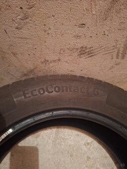 Predám letné pneumatiky Continental Ecocontact 6 235/55 R18 - 3