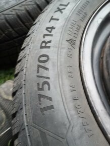 Zimné 175/70 R14 + disky - 3