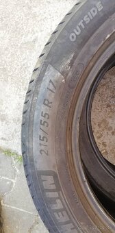 Pneumatiky letné - Michelin 215/55/R17 - 3