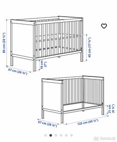 Postielka detska IKEA SUNDVIK - 3