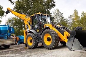 bager JCB 4CX, zemné výkopové a búracie práce, prípojky - 3