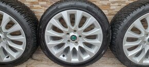 Predám Orginal Superb elektrony 5X112 R1 225/45 r17 Zimné - 3