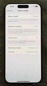 iPhone 15 Pro 256GB prirodny titan - 3