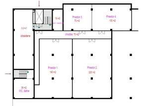 Prenájom variabilných priestorov 70-500m2 - 3