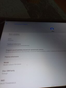 Tablet LENOVO .,aj Telefon, kvaliny - 3