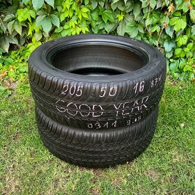 205/50 r16 letné jazdené pneumatiky 2 + 2 kusy - 3