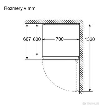 BOSCH chladnička s mraznickou - 3