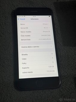 Predám Apple iPhone SE 2020 128GB Black Malé známky - 3