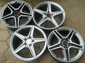 alu-disky R18 5x112, orig. AMG, - 3