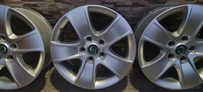 Predám originál Škoda CRATERIS elektrony 5x112 r16 ,6.5J x - 3