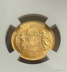 10 koruna 1912 KB NGC MS62 - 3