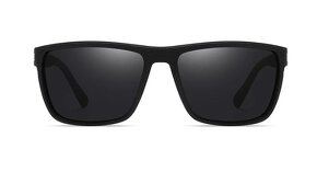 Polarizované slnečné okuliare BARCUR design - čierno červené - 3