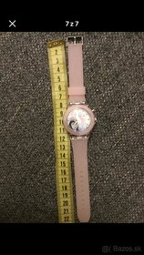 Nové ružové svietiace hodinky  Frozen Elsa s batériou - 3