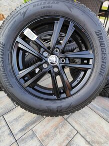 5x112 r16 ET43 zimná sada originál SEAT + VW, ŠKODA - 3