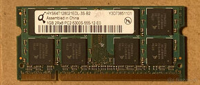 Predám pamäte DDR2 RAM 2GB do notebooku - 3