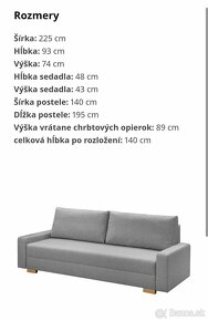 Rozkladacia pohovka Ikea - 3