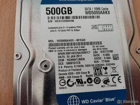 WD 500GB 3,5" - 3