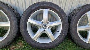 Zimná sada originál VW Golf 7, 5x112 R16 + pneu 205/55 R16 - 3