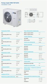 Tepelné čerpadlo YORK 12 kW AKCIA - 3