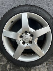 Orig 17” AMG mercedes, zanovne zimne pneu 1 sezona - 3