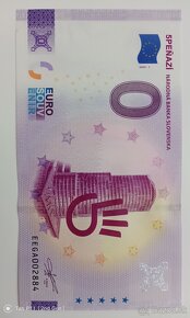 0€ bankovka Národná banka Slovenska - 3