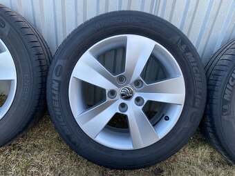 Letná sada Škoda Octavia 3, 5x112 R16 + pneu - 3