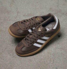 Adidas Originals Samba brown hnedé 38 - 3