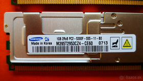 Server RAM SAMSUNG 2x1GB PC2-5300F ECC Fully Buffered ECC - 3