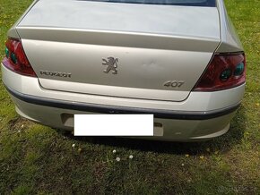 dvere, kufor, sklo, , zrkadlo,zamok peugeot 407 - 3