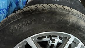 Elektróny Dezent + zimné pneu 215/60 R16 seat, vw,audi 5x112 - 3