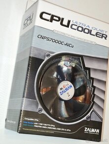 Nový ZALMAN Chladič CNPS7000C-AlCu na CPU hlin.-meď. - 3