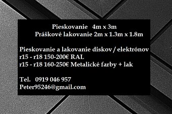 Pieskovanie a Práškové Lakovanie - 3