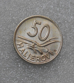 Mince: 50 Halierov 1941 UNC stav - Slovenský štát 1939-1945 - 3