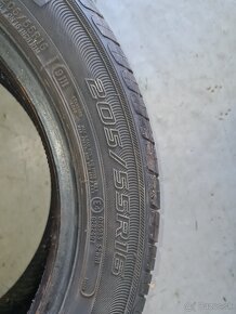 Predám letné pneu fortune 205/55 r16 - 3